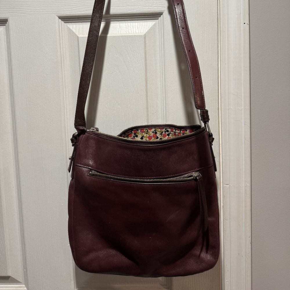 Vera Bradley Soft Leather Shoulder Bag